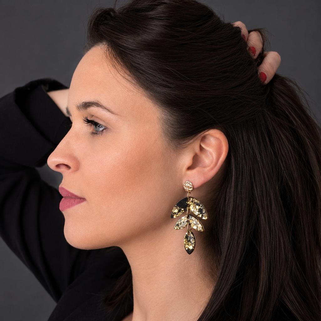 L’Audacieuse – Boucles d’oreilles signature AZADI