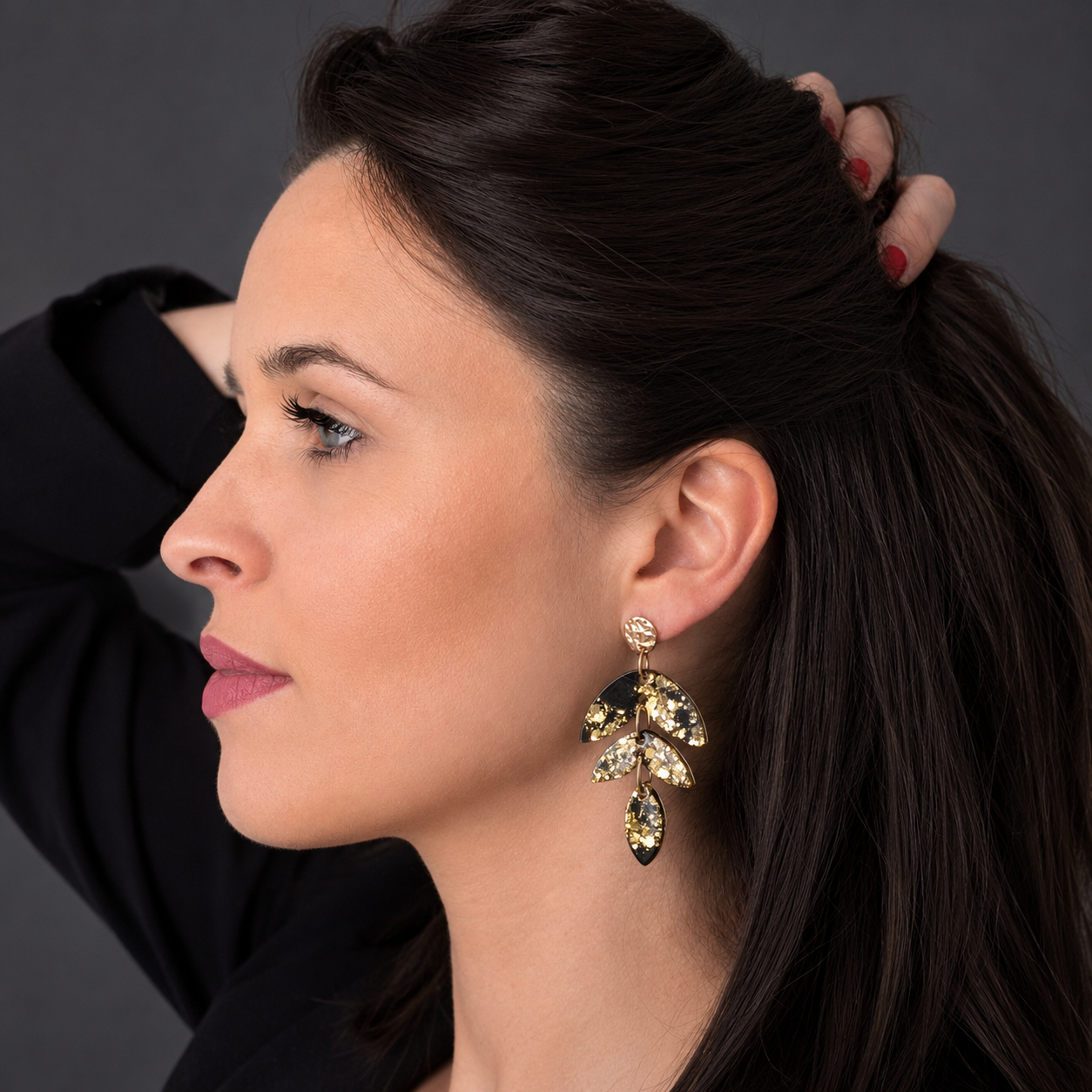 L’Audacieuse – Boucles d’oreilles signature AZADI